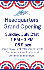 HQ Grand Opening Flyer